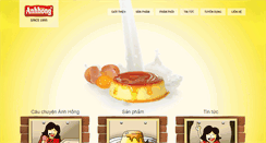 Desktop Screenshot of anhhongfood.com