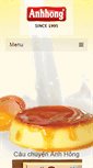 Mobile Screenshot of anhhongfood.com